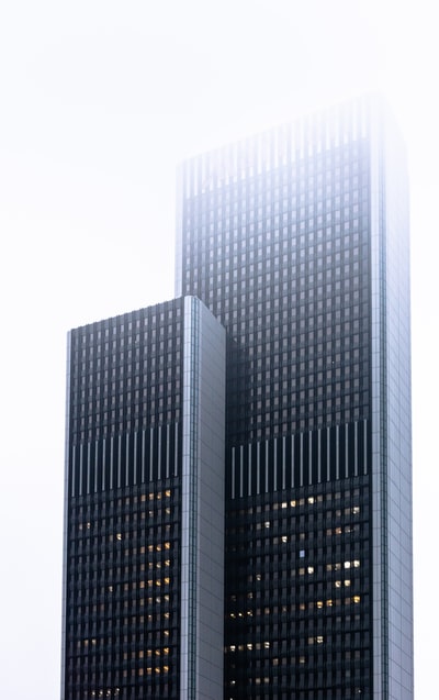 The two tall buildings
